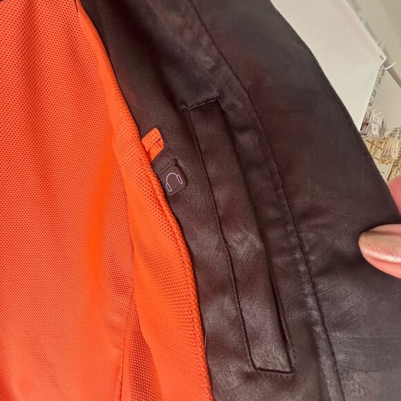Oxygen black and orange fall jacket - Picture 6 of 12